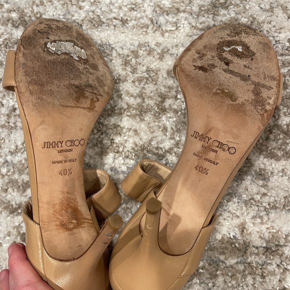 Jimmy Choo Leather
Sandals Size 40.5 - Picture 8 of 10